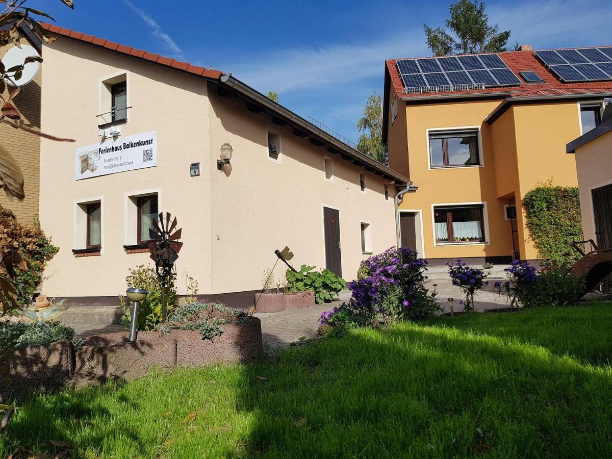 Ferienhaus Balkenkunst Radebeul Exterior photo